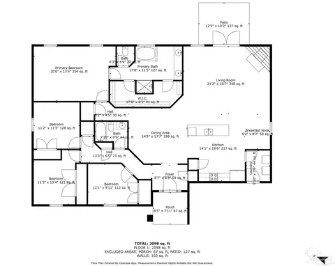 Floorplan - 6065 Autumn Pines Cir, Pace, FL 32571 photo 1 of 1