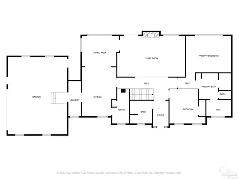 Floorplan - 3845 Andrew Jackson Dr, Pace, FL 32571 photo 1 of 1