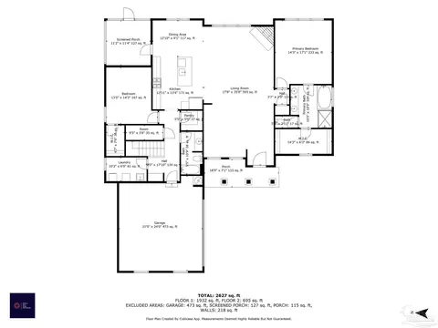 Floorplan - 6264 Howie Way, Pace, FL 32571 photo 2 of 3