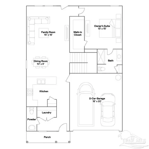 5357 Azimuth Way #LOT 17B, Milton, FL 32570 photo 2