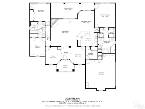 Floorplan - 2614 Devlin Way, Cantonment, FL 32533 photo 1 of 2