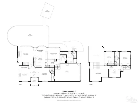 Floorplan - 7232 Bayshore Dr, Milton, FL 32583 photo 1 of 1