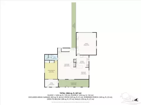 Floorplan - 305 Calhoun Ave, Pensacola, FL 32507 photo 11 of 11