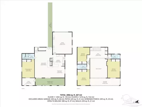 Floorplan - 305 Calhoun Ave, Pensacola, FL 32507 photo 9 of 11