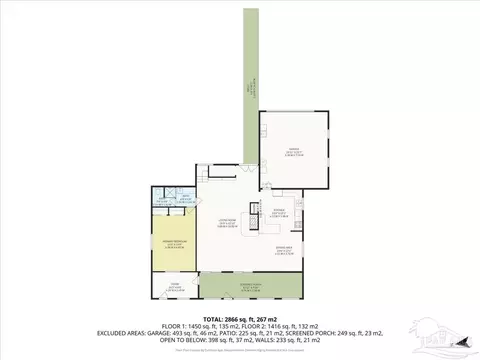 Floorplan - 305 Calhoun Ave, Pensacola, FL 32507 photo 5 of 11