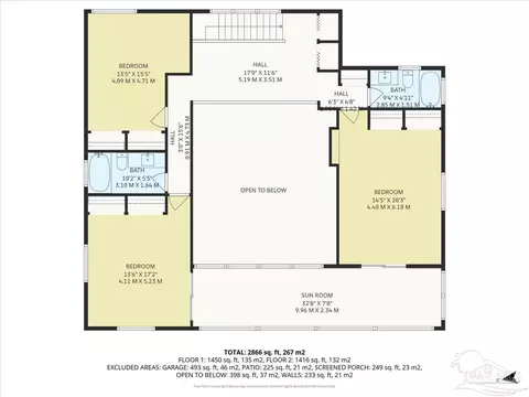 Floorplan - 305 Calhoun Ave, Pensacola, FL 32507 photo 4 of 11