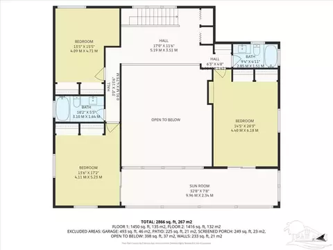 Floorplan - 305 Calhoun Ave, Pensacola, FL 32507 photo 10 of 11