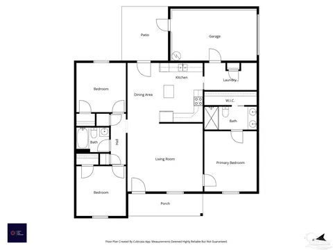 Floorplan - 5344 Traci Dr, Milton, FL 32583 photo 2 of 2