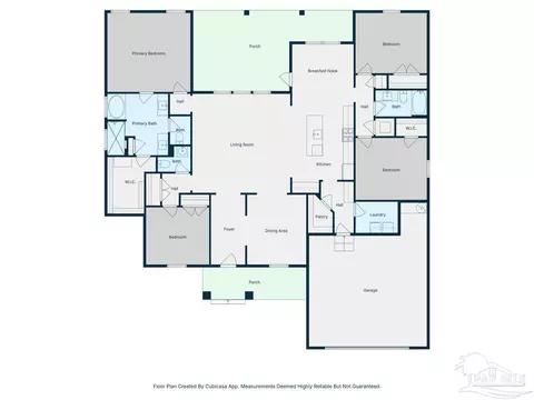 Floorplan - 441 Broadleaf Cir, Cantonment, FL 32533 photo 1 of 1