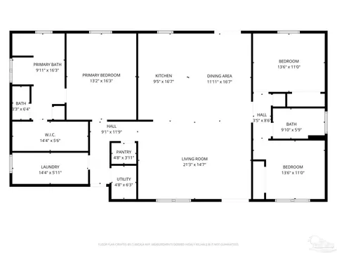 Floorplan - 6879 Joyce Dr, Milton, FL 32570 photo 1 of 1