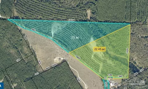 9318 Indian Ford Rd Apt Parcel B 2245- Acres #PARCEL B 22.45+/- ACRES (APP, Milton, FL 32570