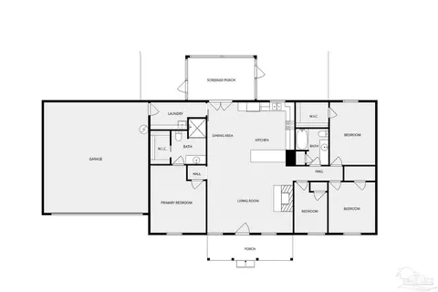 Floorplan - 3500 Hazel Godwin Rd, Jay, FL 32565 photo 3 of 3