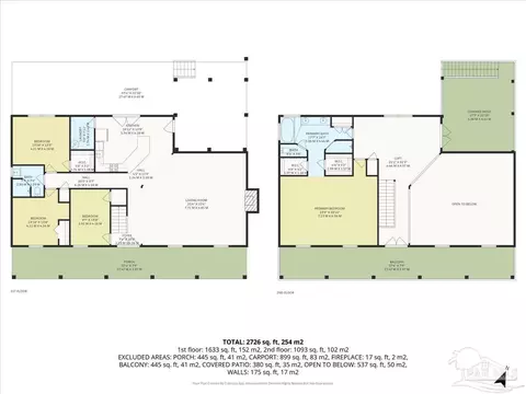 Floorplan - 2099 Garcon Point Rd, Milton, FL 32583 photo 1 of 3