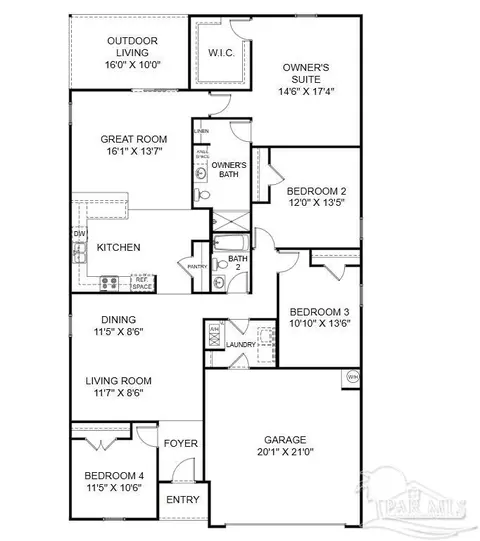 3585 Bay Magnolia Way, Pace, FL 32571 photo 2