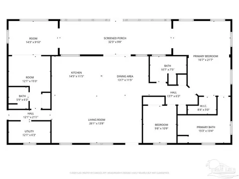 Floorplan - 4900 Shell Rd, Milton, FL 32583 photo 1 of 1