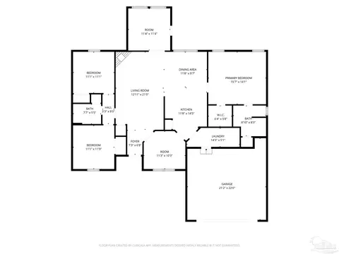 Floorplan - 3351 N Simmons Rd, Jay, FL 32565 photo 1 of 1