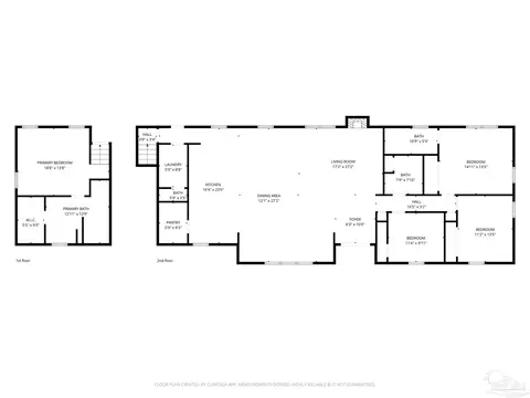 Floorplan - 690 Cooley Rd, Cantonment, FL 32533 photo 1 of 2