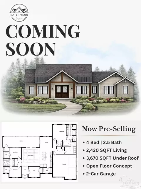 3571 Maple Branch Ln, Jay, FL 32565