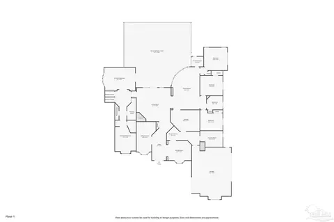 Floorplan - 3107 Cobblestone Dr, Pace, FL 32571 photo 1 of 1