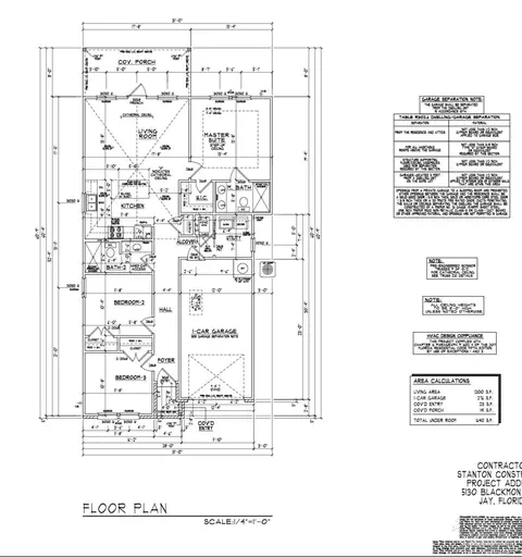 Floorplan - 5130 Blackmon Dr, Jay, FL 32565 photo 2 of 2