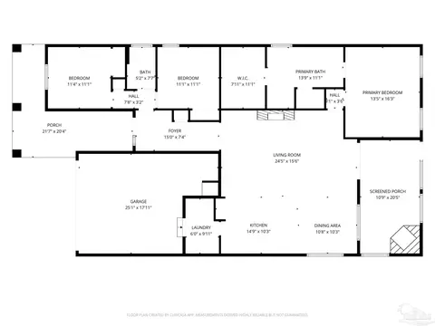 Floorplan - 5663 Dunridge Dr, Pace, FL 32571 photo 1 of 1