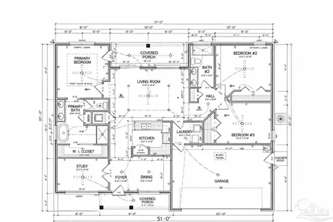 Floorplan - 4046 Woodfin Cir, Pace, FL 32571 photo 1 of 2
