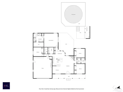 Floorplan - 3205 Windmill Cir, Cantonment, FL 32533 photo 2 of 2