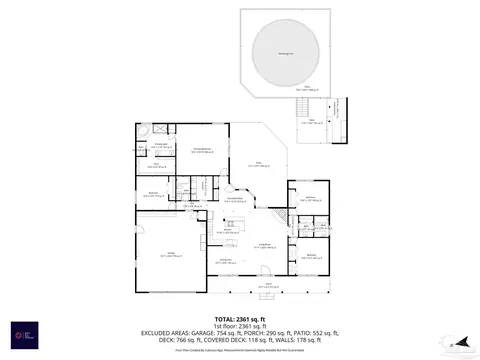Floorplan - 3205 Windmill Cir, Cantonment, FL 32533 photo 1 of 2