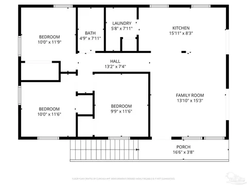 Floorplan - 4032 Mae Ln, Milton, FL 32583 photo 2 of 3