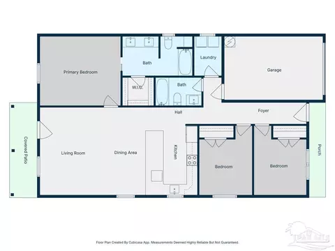 Floorplan - 3003 N 33rd Ave, Milton, FL 32583 photo 1 of 1