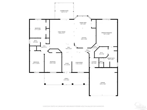 Floorplan - 5738 Mill Stream Way, Pace, FL 32571 photo 1 of 1
