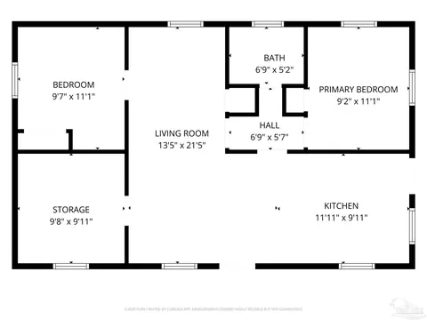 Floorplan - 4532 Limit St, Milton, FL 32583 photo 1 of 1