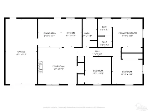 Floorplan - 5131 Oakleaf Dr, Pace, FL 32571 photo 1 of 1