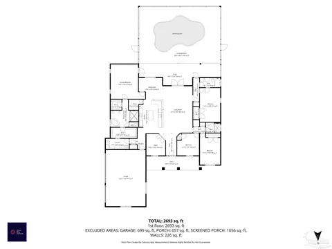 Floorplan - 5596 Micanopy Dr, Milton, FL 32570 photo 1 of 1