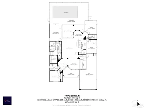 Floorplan - 8000 Silver Maple Dr, Milton, FL 32583 photo 1 of 1