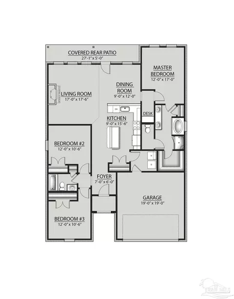 Floorplan - 4846 Turtledove St 19 E #19-E ( ), Pace, FL 32571 photo 1 of 1