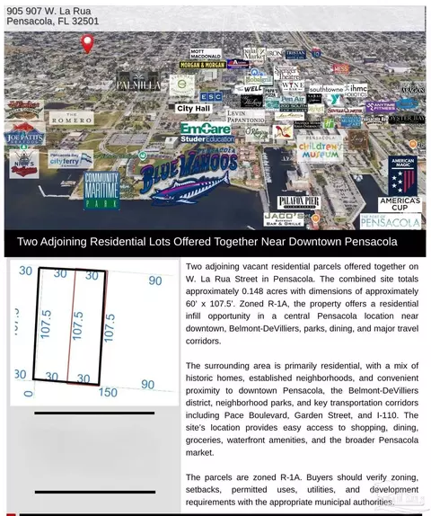 905 W La Rua St, Pensacola, FL 32501
