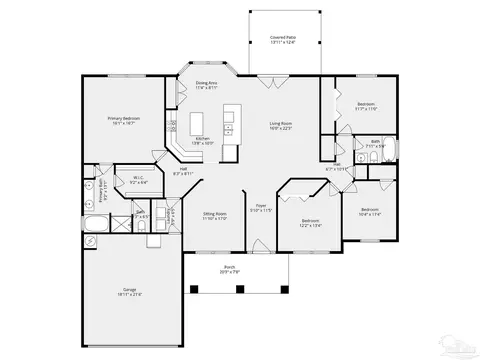Floorplan - 5575 Mill Race Cir, Pace, FL 32571 photo 2 of 3