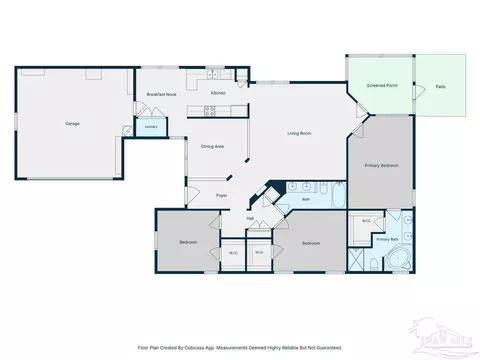 Floorplan - 610 Hanley Downs Dr, Cantonment, FL 32533 photo 1 of 2