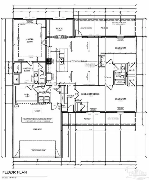 Floorplan - 5721 Lofty Pines Dr, Milton, FL 32570 photo 1 of 1