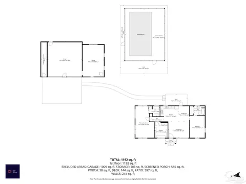 Floorplan - 1850 Garcon Point Rd, Milton, FL 32583 photo 2 of 2