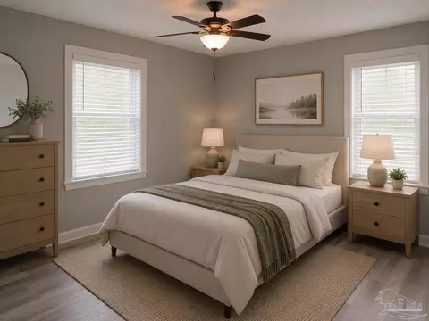 Bedroom - 5530 Hamilton Bridge Rd, Milton, FL 32570 photo 10 of 10