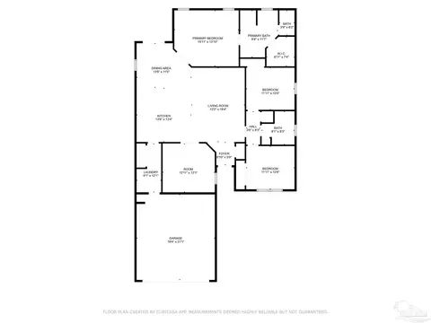 Floorplan - 5149 Peach Dr, Pace, FL 32571 photo 1 of 2