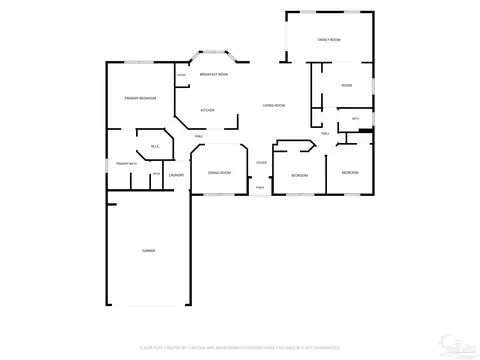 Floorplan - 5709 Mill Stream Way, Pace, FL 32571 photo 1 of 1