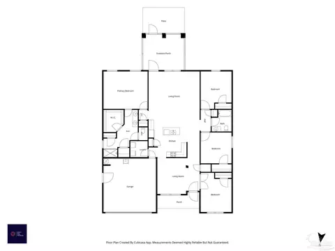 Floorplan - 5643 Burr St, Milton, FL 32570 photo 1 of 1