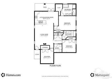Floorplan - 5183 Teresa Dr, Milton, FL 32583 photo 1 of 1