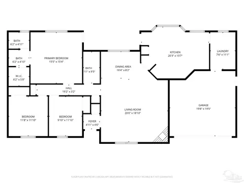 Floorplan - 5688 Dove Dr, Pace, FL 32571 photo 1 of 1