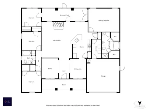 Floorplan - 4833 Perspective Dr, Milton, FL 32570 photo 1 of 1