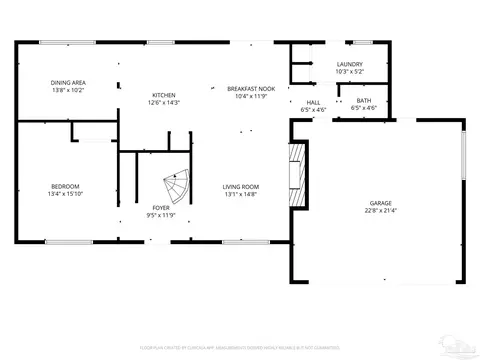 Floorplan - 5012 Beck Ave, Jay, FL 32565 photo 1 of 3