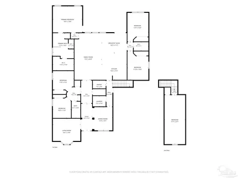 Floorplan - 2825 Gemstone Cir, Pace, FL 32571 photo 1 of 1